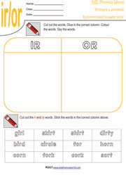 ir-or-controlled-vowel-match-up-worksheet